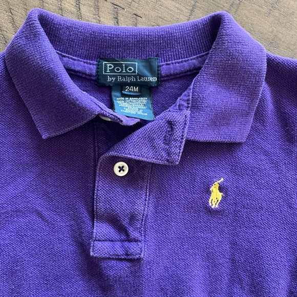 Ralph Lauren purple polo - Picture 2 of 2